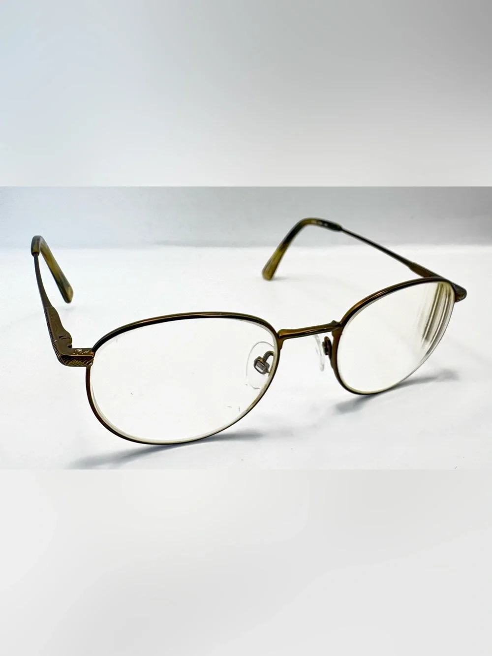 Banana Republic Dane Brown Oval Metal Sunglasses Frames Only